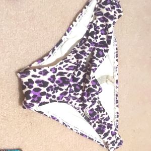 Dynamite leopard bikini bottom